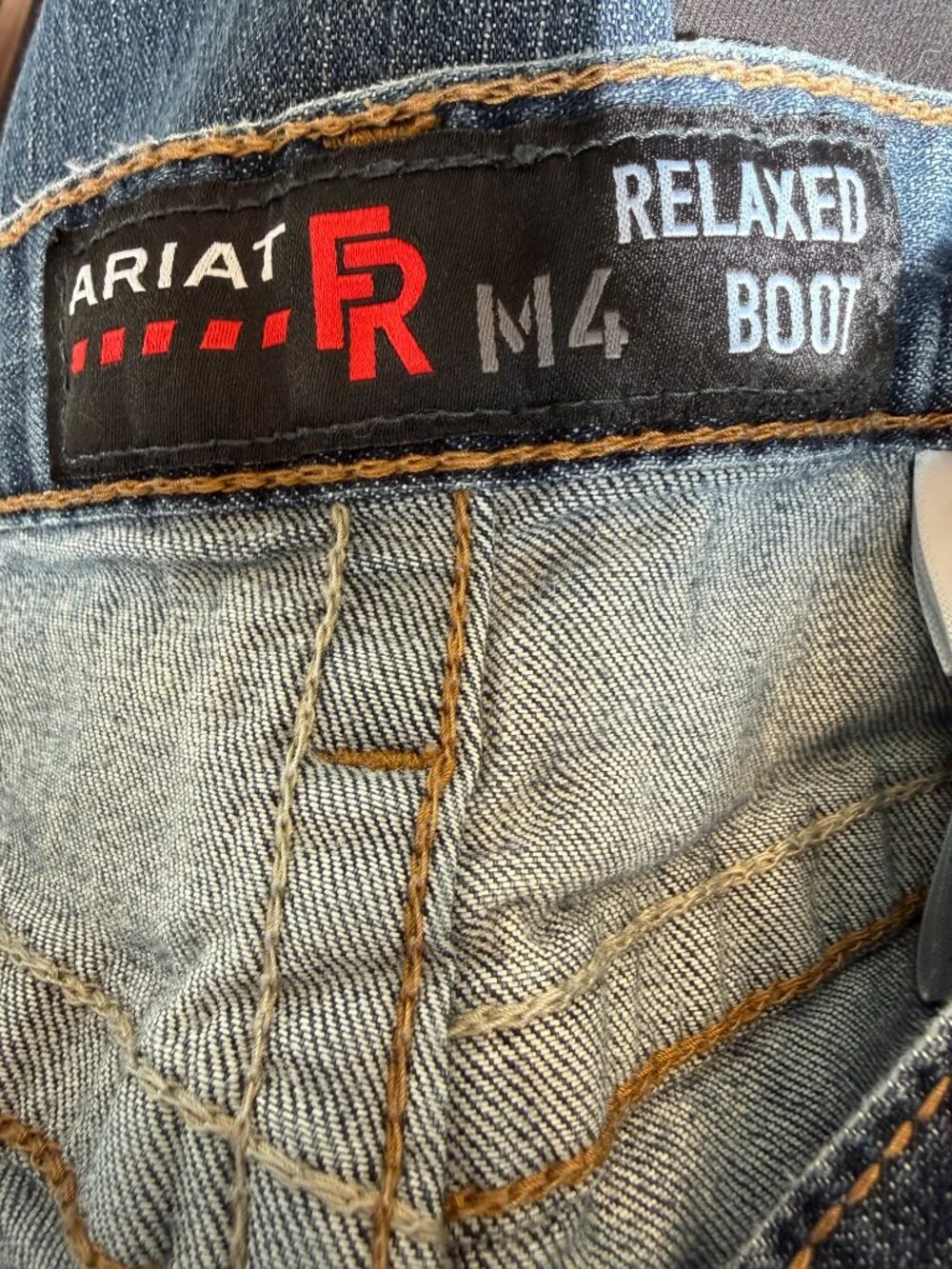 Ariat FR Jeans Mens Size 32 M4 Relaxed Bootcut Flame Resistant Workwear Western